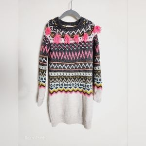 Cute Sweater Dress for Girls. Size 6X
